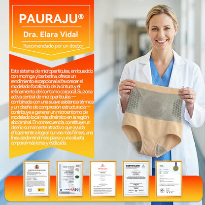Pack x2 | 👩‍⚕️𝑷𝑨𝑼𝑹𝑨𝑱𝑼® MORINGA Y BERBERINA 4 EN 1 PANTALON CORTO MOLDEADOR DE MICROPARTICULAS Y QUEMA-GRASA