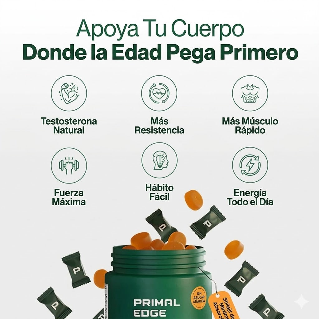 PrimalEdge™ — Gomas Alfa 10 en 1