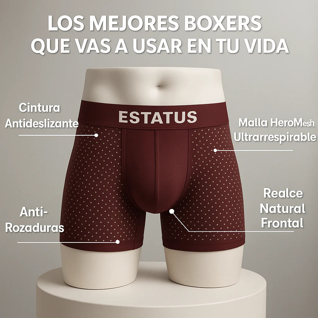 ESTATUS | Pack X3 Boxers de Bambú