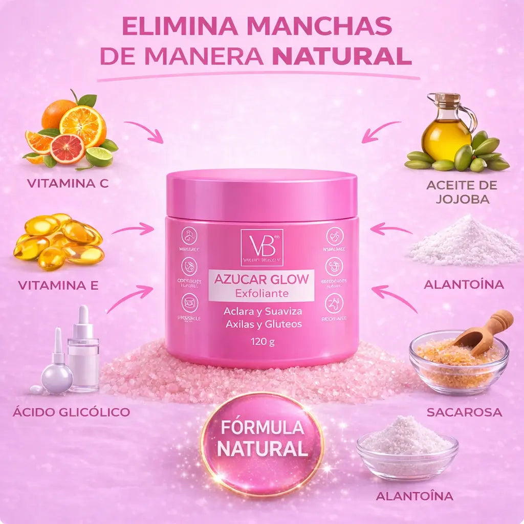 Azucar Glow - Blanqueador Y Exfoliante
