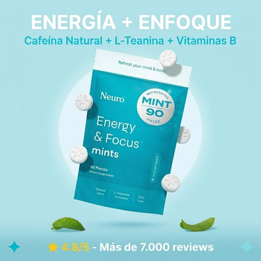Neuro Mint | Energia + Enfoque Sin los nervios del Cafe