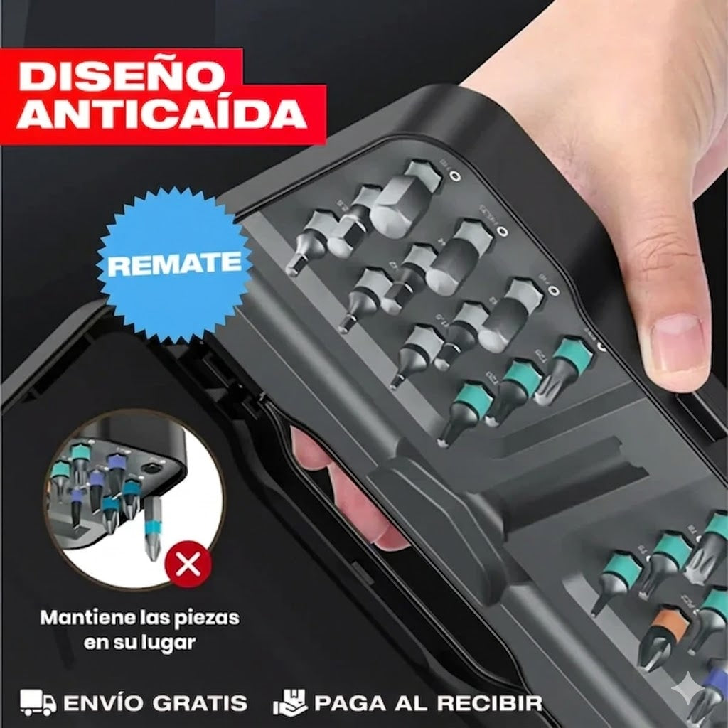 FixPro 24 – Set Destornillador Magnético